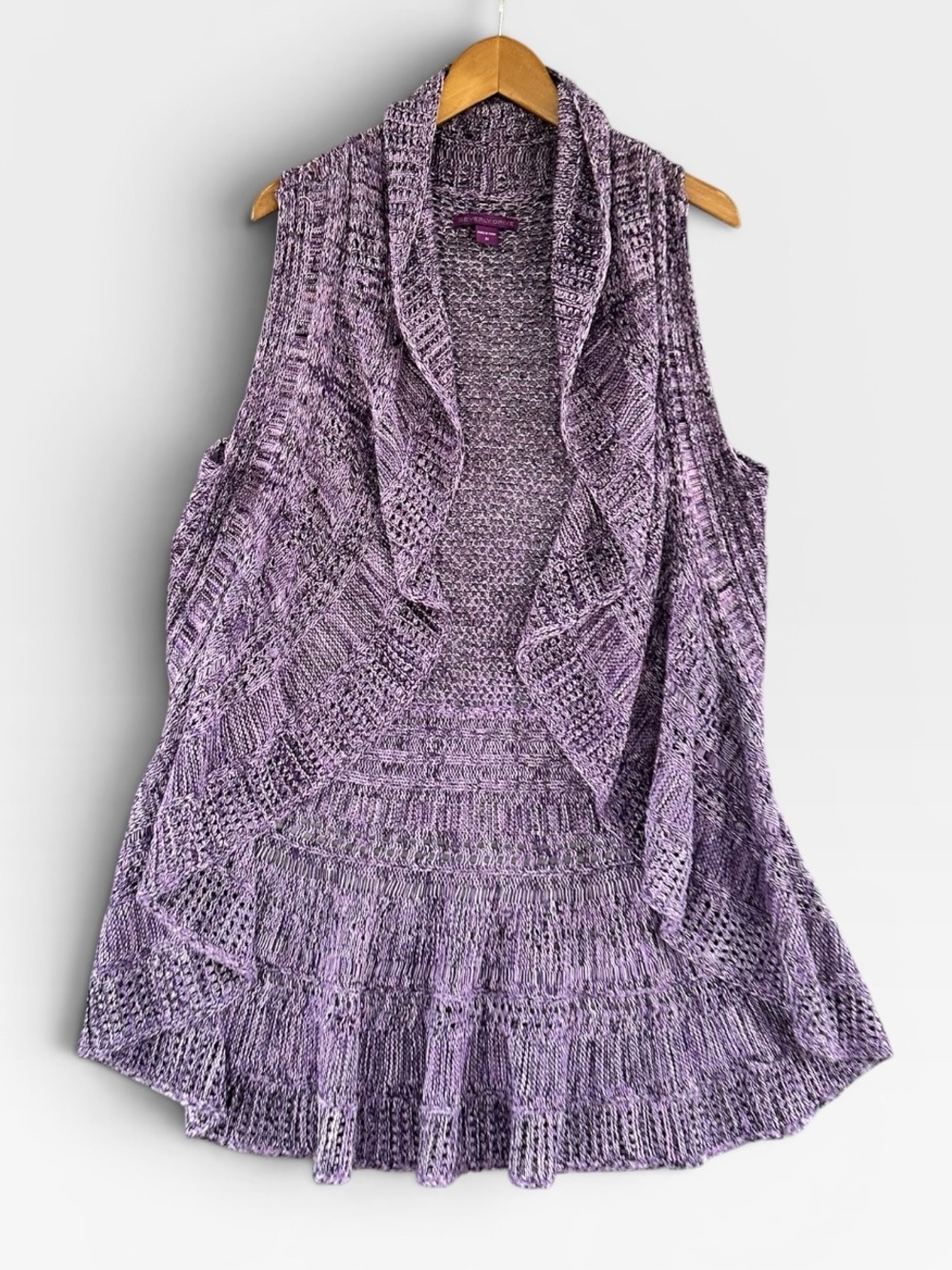 🎉5 for $45🎉 Beverly drive vest knit poncho size 2X